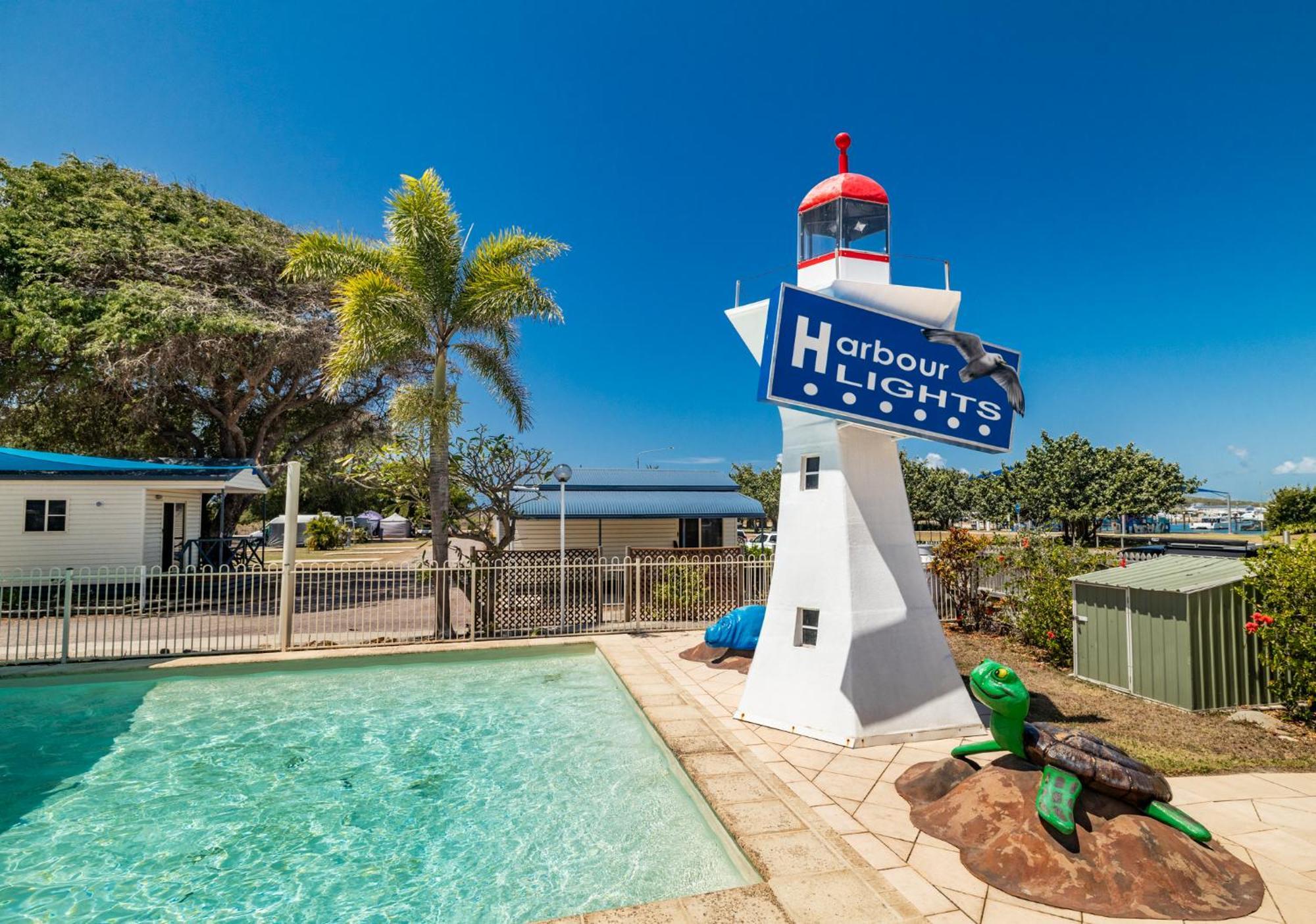 Harbour Lights Tourist Park Hotel Bowen Buitenkant foto